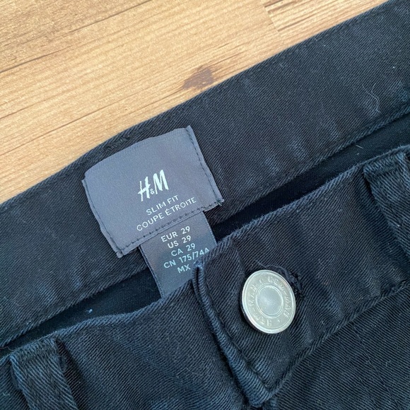 H&M Slim Fit Jeans Size 29 - Picture 4 of 5